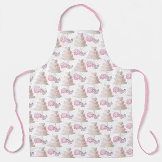 Tablier de gâteau mariage (Recto)