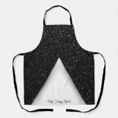 Tablier de Glamour Noir et Blanc (Recto)