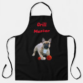 Tablier de golf bouledogue français (Recto)