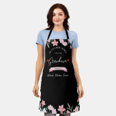 Tablier De Grand-Mère Personnalisé Avec Les Noms D (Porté)