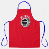 Tablier de grill - Cadeau de chef BBQ personnalisé (Recto)