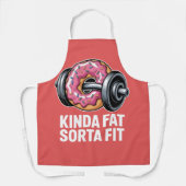 Tablier de gym Kinda Fat Sorta Fit (Recto)