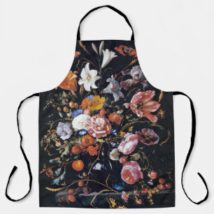 Tablier de Heem Vase de Fleurs Peinture