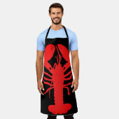 Tablier de homard rouge (Porté)