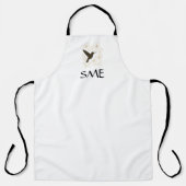 Tablier de jardin de fleurs pour colibris (Recto)