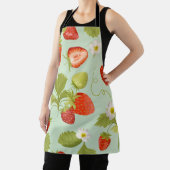 Tablier de jardin vintage aux fraises (Insitu)