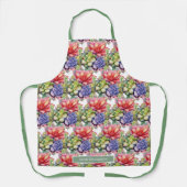 Tablier de jardinage coloré pour cactus et succule (Recto)