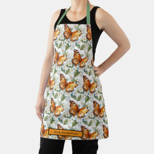 Tablier de jardinage fleur papillon floral papillo