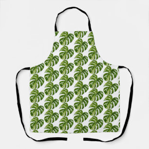 Tablier de jardinage Monstera Albo Art de plante