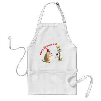 Tablier de Joyeux Noël de tatou