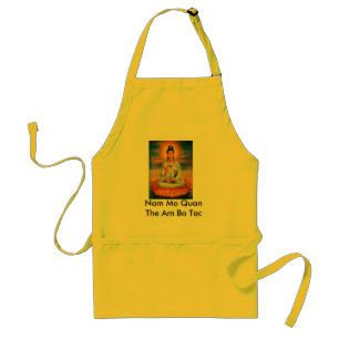 Tablier de Kuan Yin avec la prière
