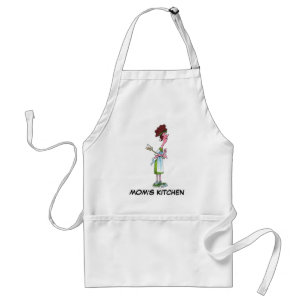 Tablier de la cuisine de la maman