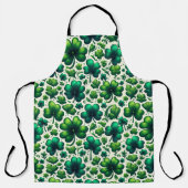 Tablier de la Saint-Patrick Lucky Shamrock (Recto)