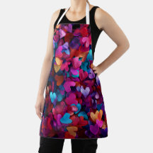 Tablier de la Saint-Valentin | Mignon, Romantique