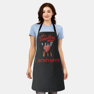 Tablier de la Saint-Valentin pour carnivore