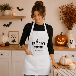 Tablier de la Saison Effrayante – Cadeau de Cuisin