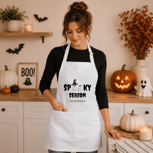 Tablier de la Saison Effrayante – Cadeau de Cuisin