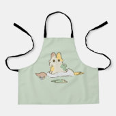 Tablier de lapin peint  (Recto)
