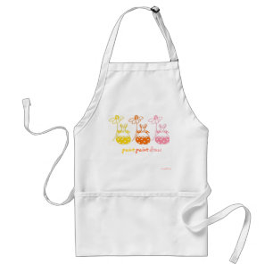 tablier de lapin pour adultes pastel