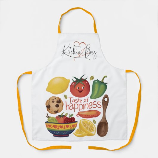 Tablier de l'assistant cuisine (Recto)