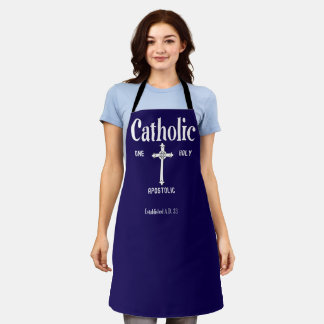 Tablier de l'Église catholique apostolique et sain