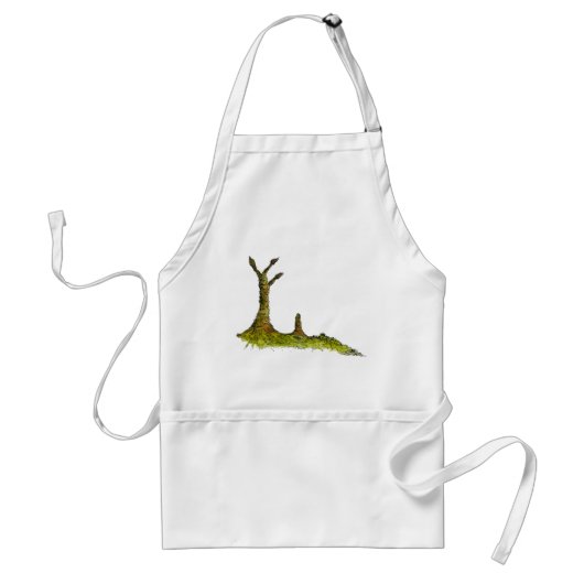 Tablier de lichens de Prototaxites (Devant)