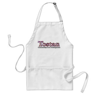 Tablier de logo de Tostan