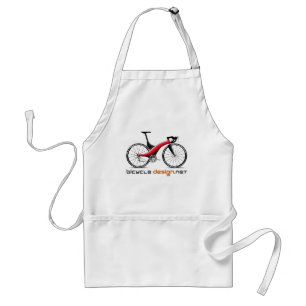 Tablier de magasin de conception de bicyclette