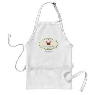 Tablier de magasin de petit gâteau