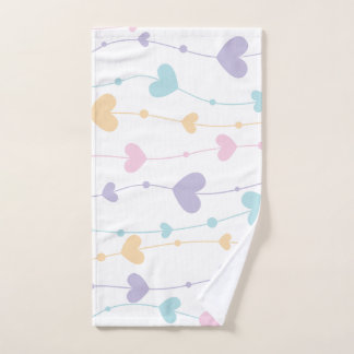 Tablier de main en coeur pastel - Douce esthétique