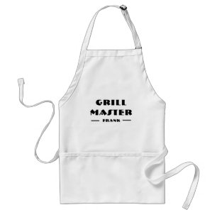 Tablier de Maître de Grill - Personnalisé avec Poc
