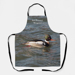 Tablier de Merganser à poitrine rouge