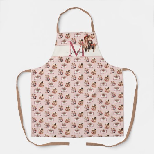 Tablier De mignons animaux victoriens sont artistiques Val (Recto)