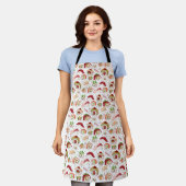 Tablier de Motif de sushi imprimé (Porté)