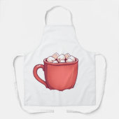 Tablier de mug de chocolat chaud (Recto)