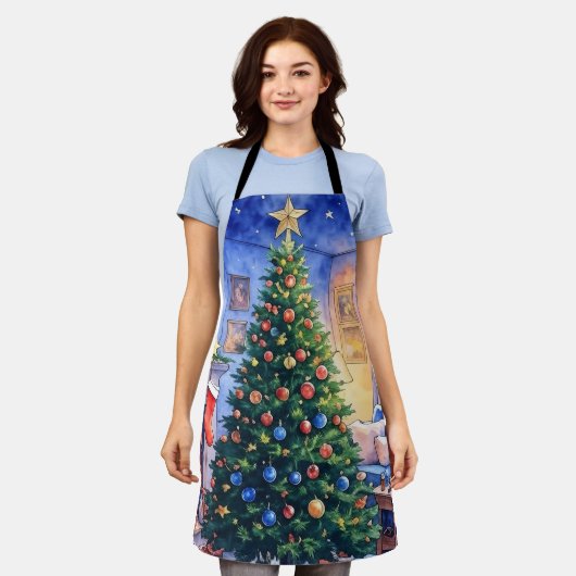 Tablier de Noël (Porté)