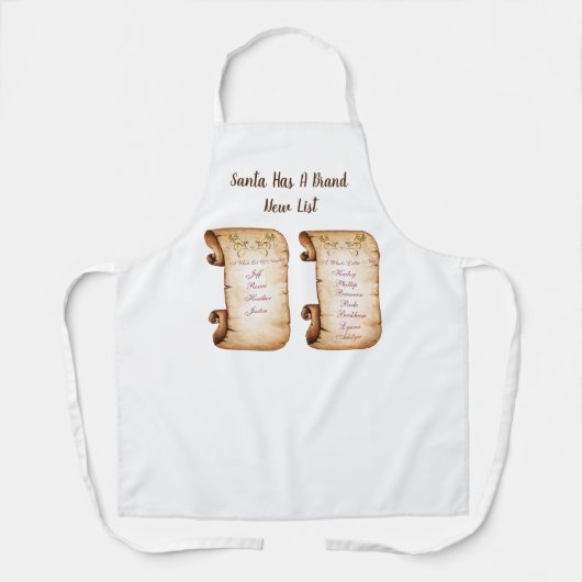 Tablier de Noël (Recto)