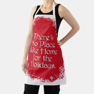 TABLIER DE NOËL CLASSIQUE OZ - À LA MAISON POUR LE