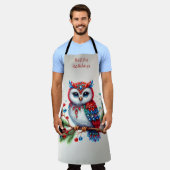 Tablier de Noël coloré (Porté)