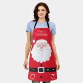 Tablier de Noël de Père Noël (Porté)