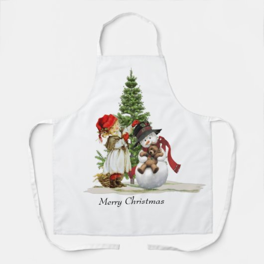 Tablier de Noël/d'hiver (Recto)