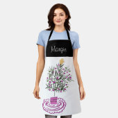 Tablier de Noël Doodle Art Apron (Porté)