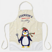 Tablier de Noël familial personnalisé (Recto)