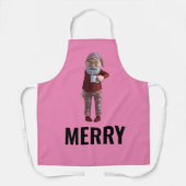 TABLIER DE NOËL GNOME ELF JOYEUX (Recto)