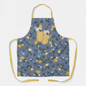 Tablier de Noël Jaune Mittens (Recto)