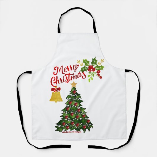 Tablier de Noël Joyeux (Recto)