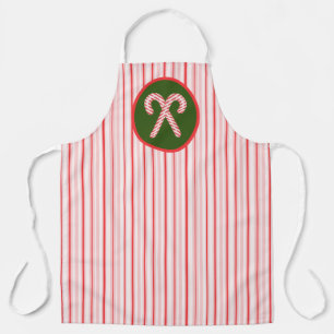 tablier de Noël/menthe poivrée