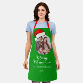 tablier de noël modèle photo (Porté)
