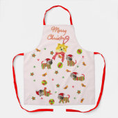 Tablier de Noël personnalisé (Recto)