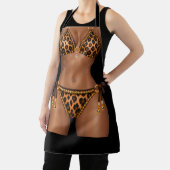 Tablier de nouveauté d'impression de bikini Luxe L (Insitu)